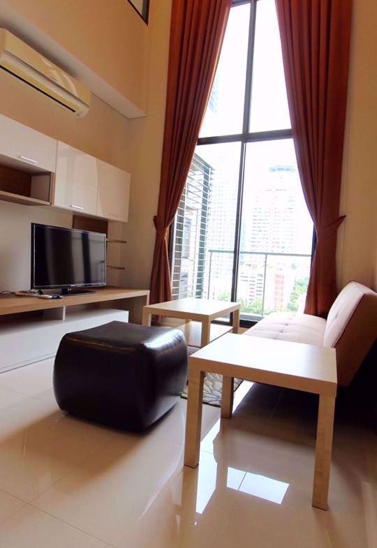 2 bed Duplex in Villa Asoke Makkasan Sub District VillaAsokeID5745 - Villa Asoke -  City & Pool View