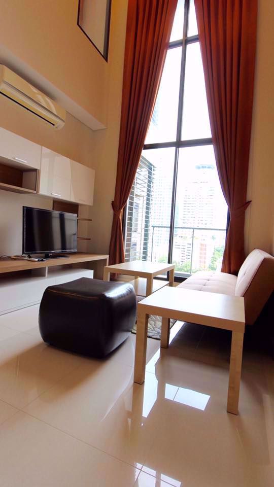 2 bed Duplex in Villa Asoke Makkasan Sub District VillaAsokeID5745 - Villa Asoke -  City & Pool View